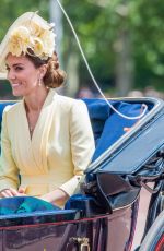 KATE MIDDLETON at Trooping the Colour Ceremony in London 06/08/2019