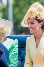 KATE MIDDLETON at Trooping the Colour Ceremony in London 06/08/2019