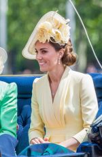 KATE MIDDLETON at Trooping the Colour Ceremony in London 06/08/2019