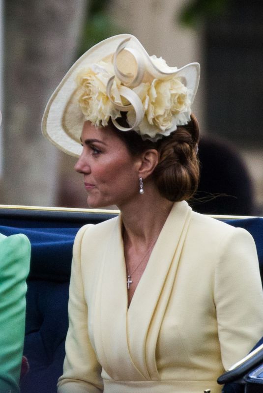 KATE MIDDLETON at Trooping the Colour Ceremony in London 06/08/2019