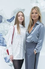 KATE MOSS and LILA GRACE MOOS HACK at Dior Show at Paris Fashion Week 06/21/2019