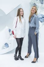 KATE MOSS and LILA GRACE MOOS HACK at Dior Show at Paris Fashion Week 06/21/2019