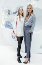 KATE MOSS and LILA GRACE MOOS HACK at Dior Show at Paris Fashion Week 06/21/2019