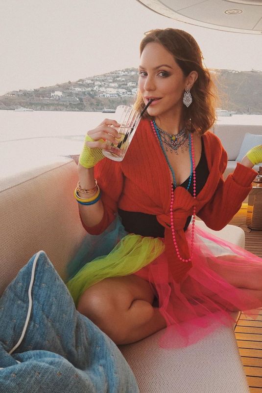KATHARINE MCPHEE at a Boat - Instagram Pictures 06/21/2019
