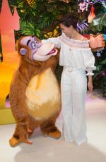 KATIE HOLMES at Jungle Book Jive Photocall at Lion King Festival at Disneyland Paris 06/29/2019