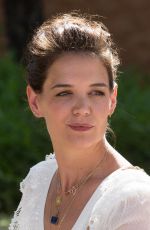 KATIE HOLMES at Jungle Book Jive Photocall at Lion King Festival at Disneyland Paris 06/29/2019