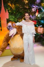 KATIE HOLMES at Jungle Book Jive Photocall at Lion King Festival at Disneyland Paris 06/29/2019