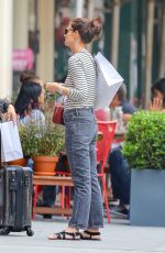 KATIE HOLMES Out in New York 05/31/2019