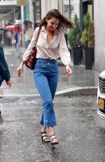 KATIE HOLMES Out in New York 06/18/2019