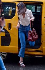 KATIE HOLMES Out in New York 06/18/2019