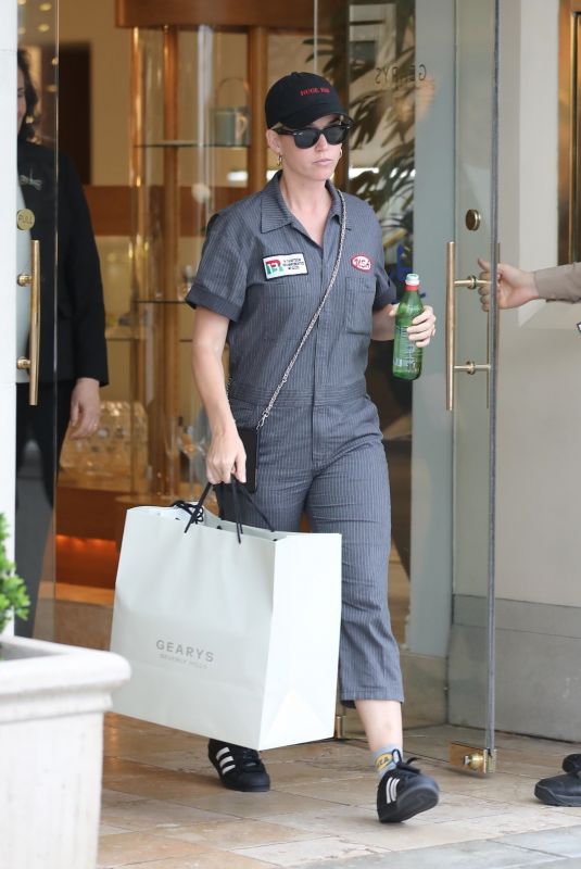 KATY PERRY Out Shopping in Beverly Hills 06/19/2019