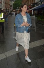 KELLY BROOK Arrives at Global Radio in London 06/18/2019