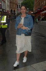 KELLY BROOK Arrives at Global Radio in London 06/18/2019