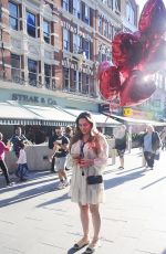 KELLY BROOK Out and About in London 06/06/2019