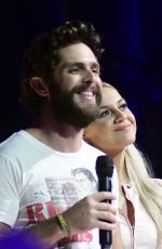 KELSEA BALLERINI and Thomas Rhett Performs at 2019 CMA Music Festival in Nashville 06/07/2019
