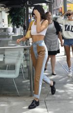 KENDALL JENNER and HAILEY BIEBER Out in Beverly Hills 06/11/2019