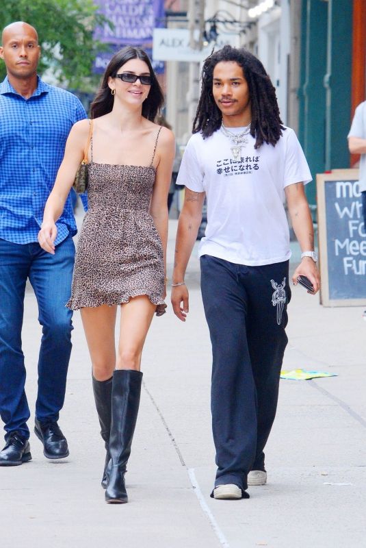 KENDALL JENNER and Luka SABBAT Out in New York 06/19/2019