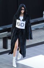 KENDALL JENNER at Alexander Wang Collection 1 Fashion Show in New York 0/31/2019