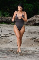 KENDALL JENNER in Swimsuit at a Beach in Costa Rica 06/19/2019