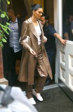 KENDALL JENNER Leaves Mercer Hotel in New York 06/20/2019
