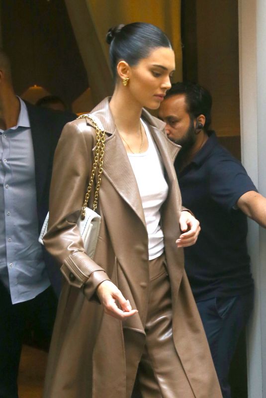 KENDALL JENNER Leaves Mercer Hotel in New York 06/20/2019