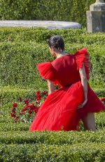 KENDALL JENNER on the Set of a Photoshoot in Rome 06/04/2019