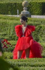 KENDALL JENNER on the Set of a Photoshoot in Rome 06/04/2019