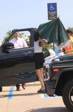 KENDALL JENNER Parked in a Handicapped Spot at Nobu in Malibu 06/23/2019