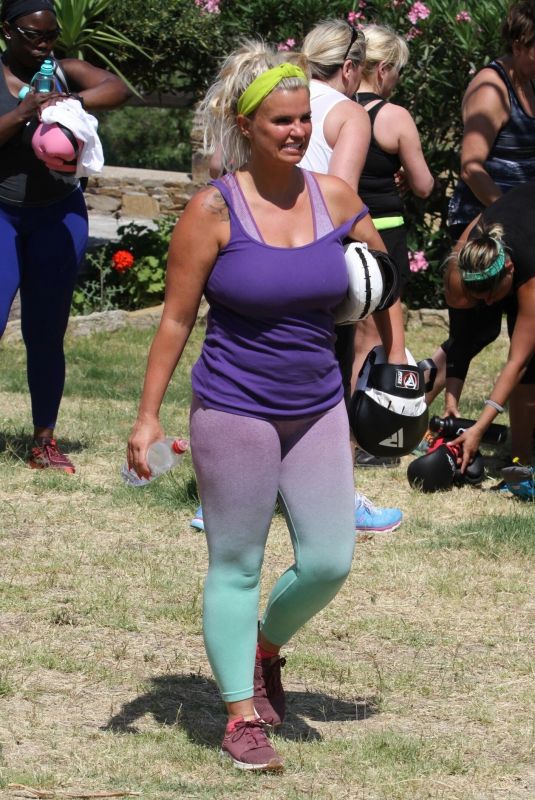 KERRY KATONA at Holiday Bootcamp in Greece 06/09/2019