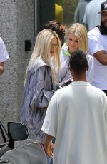 KHLOE KARDASHIAN at Kanye West