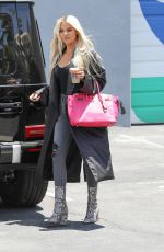 KHLOE KARDASHIAN Leaves a Studio in Calabasas 06/17/2019