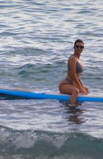 KIM and KOURTNEY KARDASHIAN in Bikinis on Vacation in Costa Rica 06/20/2019