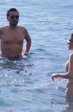 KIM and KOURTNEY KARDASHIAN in Bikinis on Vacation in Costa Rica 06/20/2019