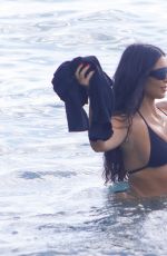 KIM and KOURTNEY KARDASHIAN in Bikinis on Vacation in Costa Rica 06/20/2019