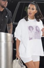 KIM KARDASHIAN at JFK Airport in New York 06/25/2019