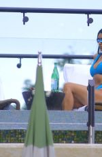 KIM KARDASHIAN in Bikini at a Pool in Costa Rica 06/21/2019