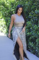 KIM KARDASHIAN Out and About in Los Angeles 06/10/2019