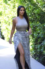 KIM KARDASHIAN Out and About in Los Angeles 06/10/2019