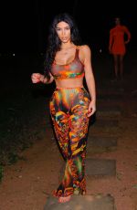 KIM KARDASHIAN Out for Dinner in Costa Rica 06/26/2019
