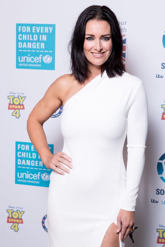 KIRTSY GALLACHER at Soccer Aid for Unicef Gala in London 06/12/2019