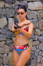 KOURTNEY KARDASHIAN in Bikini on Vacation in Costa Rica 06/21/2019