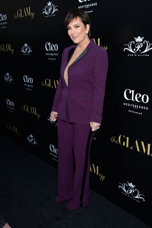 KRIS JENNER at The Glam App Launch in Los Angeles 06/19/2019
