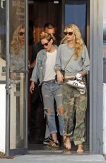 KRISTEN STEWART and STELLA MAXWELL at a Nail Salon in Los Angeles 06/04/2019