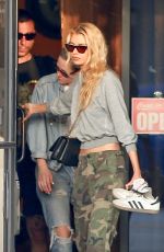 KRISTEN STEWART and STELLA MAXWELL at a Nail Salon in Los Angeles 06/04/2019