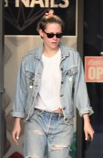 KRISTEN STEWART and STELLA MAXWELL at a Nail Salon in Los Angeles 06/04/2019