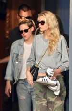 KRISTEN STEWART and STELLA MAXWELL at a Nail Salon in Los Angeles 06/04/2019