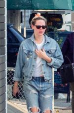 KRISTEN STEWART and STELLA MAXWELL at a Nail Salon in Los Angeles 06/04/2019