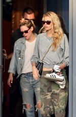 KRISTEN STEWART and STELLA MAXWELL at a Nail Salon in Los Angeles 06/04/2019