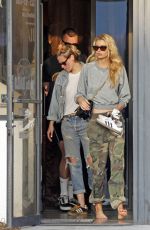 KRISTEN STEWART and STELLA MAXWELL at a Nail Salon in Los Angeles 06/04/2019