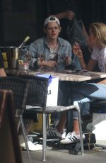 KRISTEN STEWART and STELLA MAXWELL Out in New York 06/11/2019